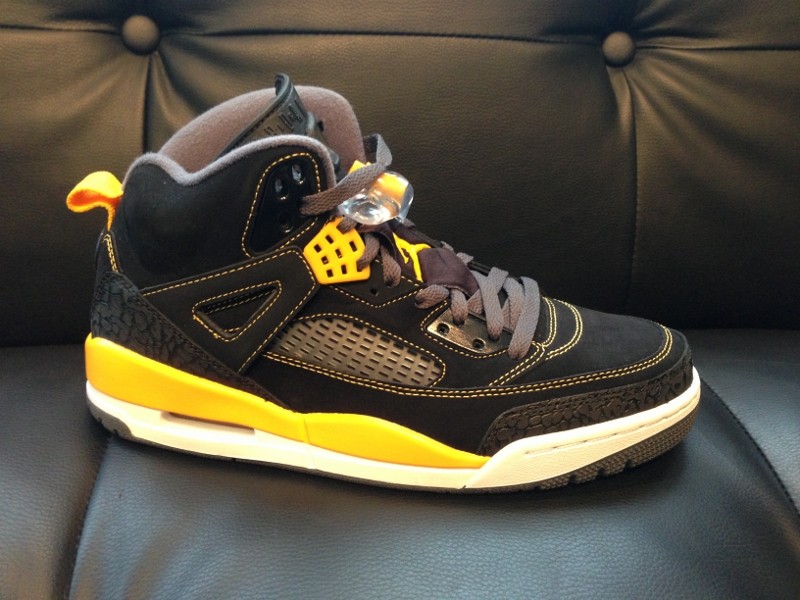 Jordan Spizike Wu Tang University Yellow Black DS 315371 030