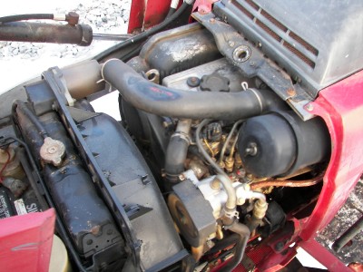 Honda compact diesel tractor