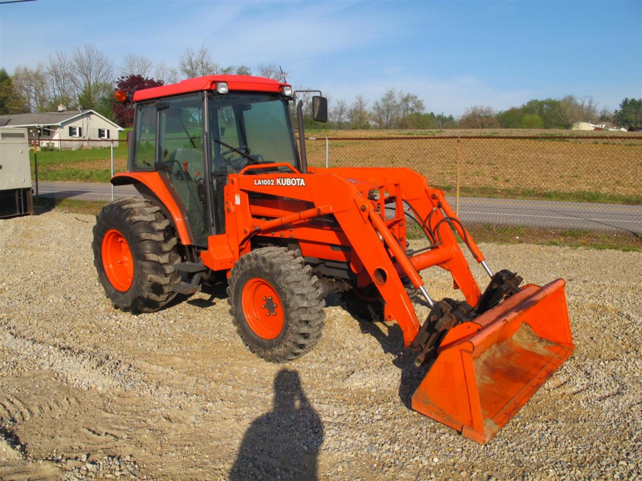 KUBOTA M5700 4X4 TRACTOR WITH CAB AND LOADER, NICE, 500 HOURS eBay