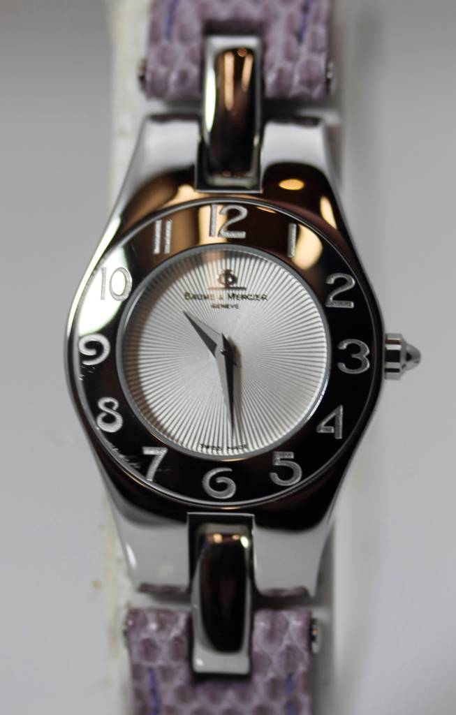 baume mercier acier inox