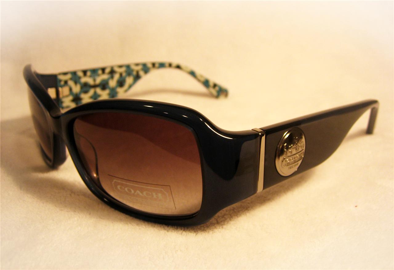 Brand New 100 Authentic Coach Sunglasses S2009 Teal Heritage logo