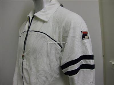 Fila Vintage Clothing on New Fila Vintage Frankie Velour Track Suit Top Jacket L   Ebay