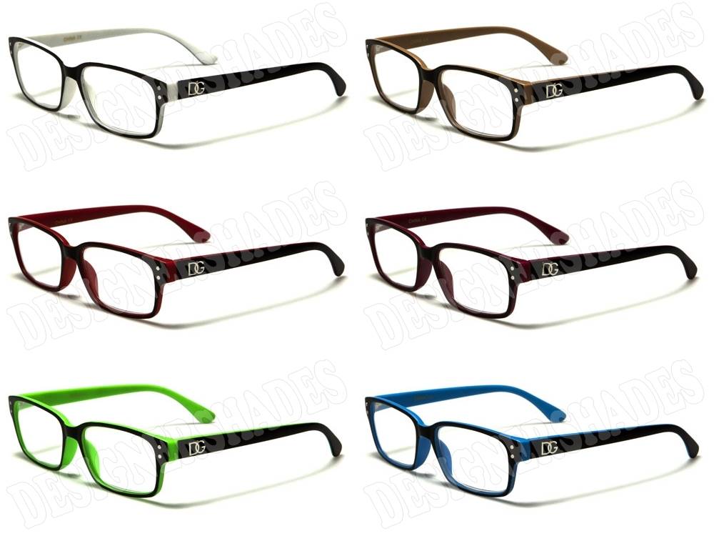 DG READING GLASSES DESIGNER WOMENS LADIES MENS SPECTACLES DG R2035 eBay