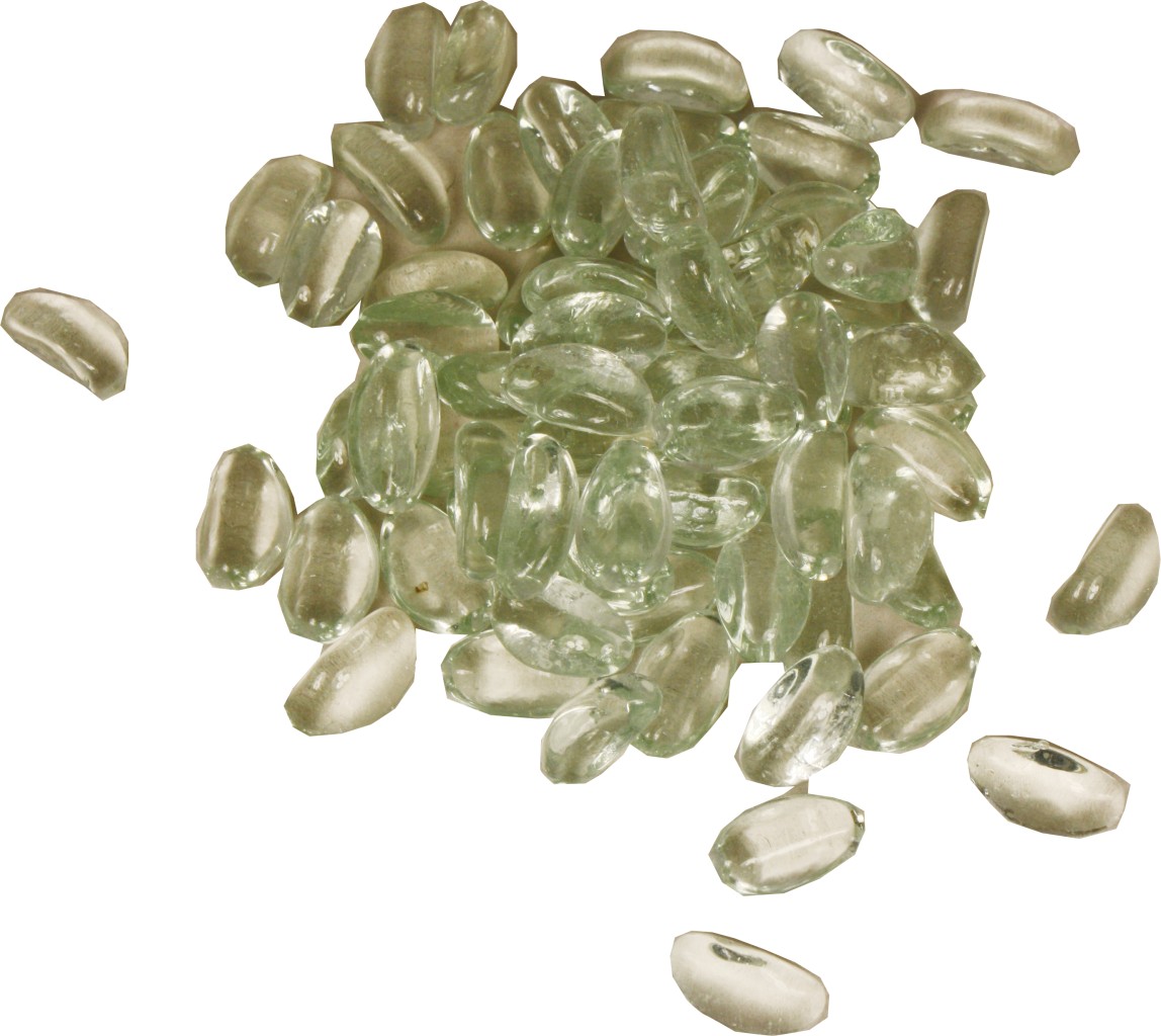 Aquarium FIsh Tank Glass Stones Pebbles 400g eBay