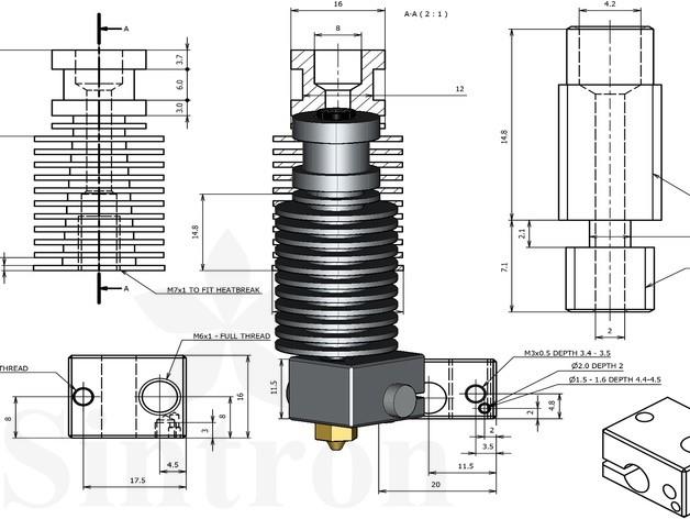 Hot End Comparison - RepRap