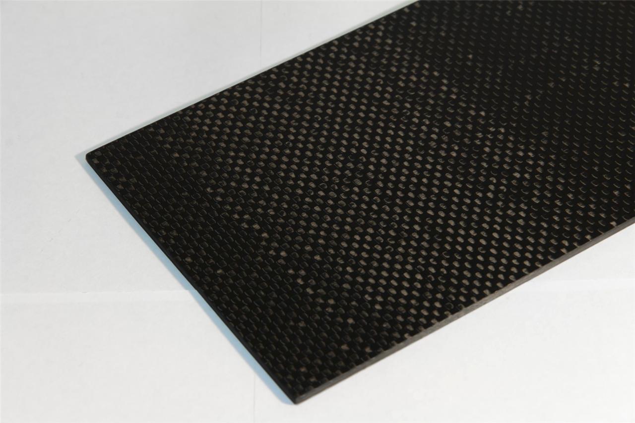 Woven Carbon Fiber Sheet 300x100x2mm Great for RC Modeling