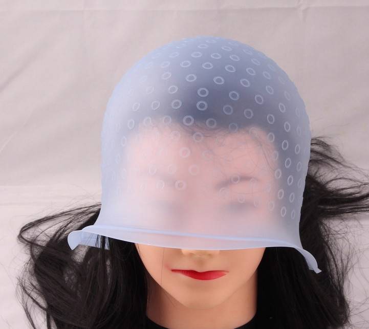 Professional Reusable Hair Colouring Highlighting Cap Hook Kit Frosting