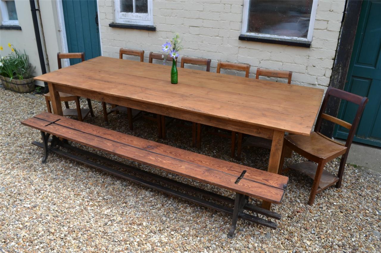 pine kitchen table seats 8 seater