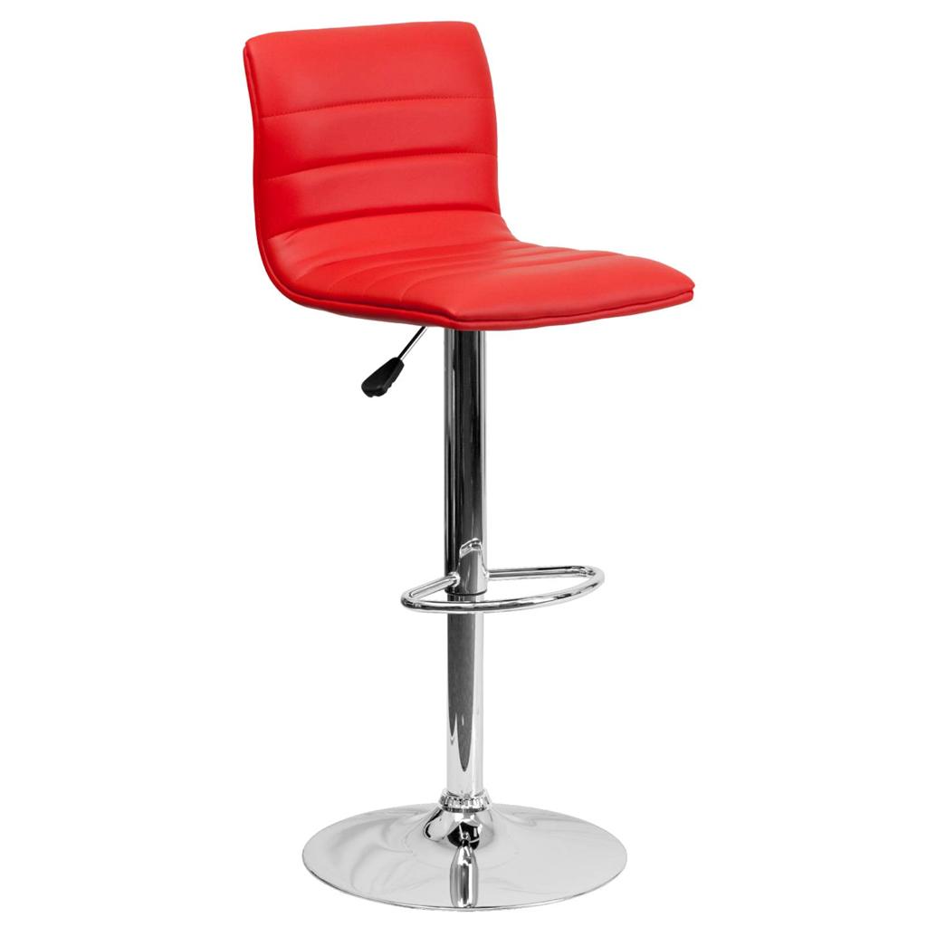 ... Modern-Adjustable-Height-Metal-Bar-Stool-Swivel-Color-Diner-Seat-Chair