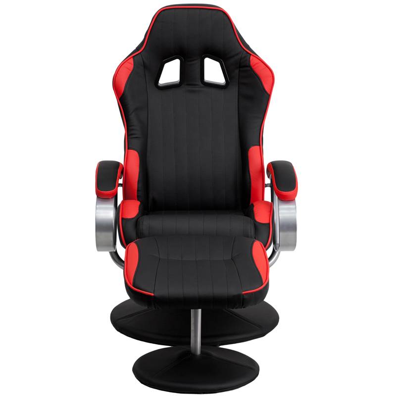 Racing Bucket Seat Recliner Racecar Game Room Lounge Chair Cool Red