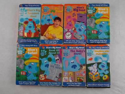 Blues Clues Vhs Video Tapes Lot Of Nick Jr Ebay 4606 The Best Porn