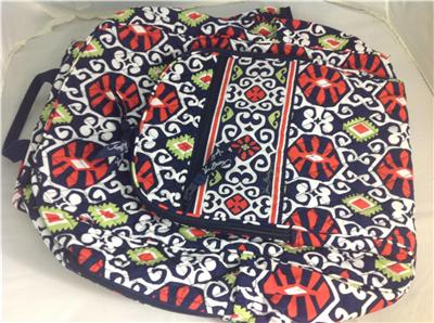Details about Vera Bradley Sun Valley Laptop Backpack