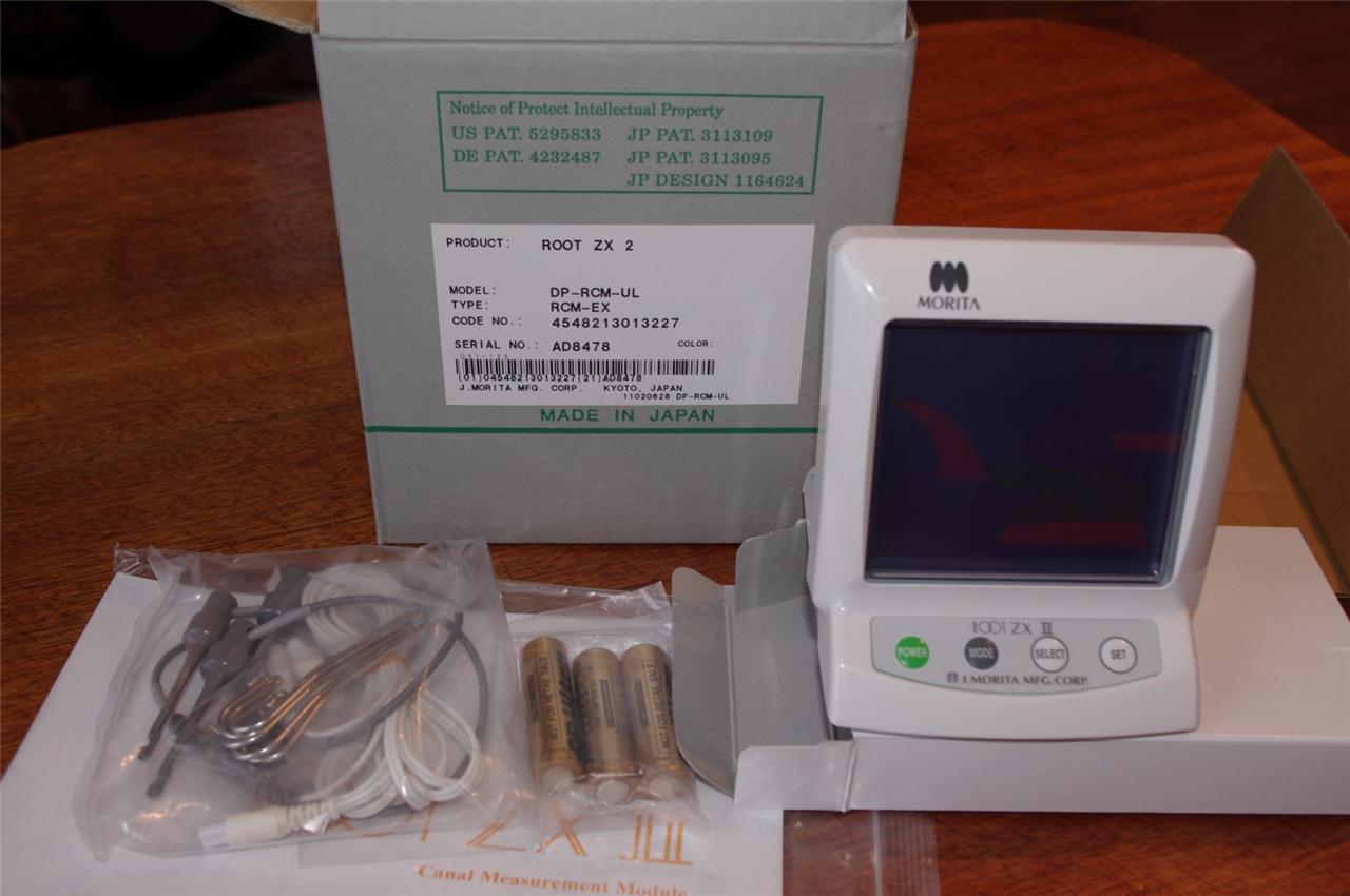 Morita Root ZX II Apex Locator NEW Dentaport ZX Dental for Endo Tooth