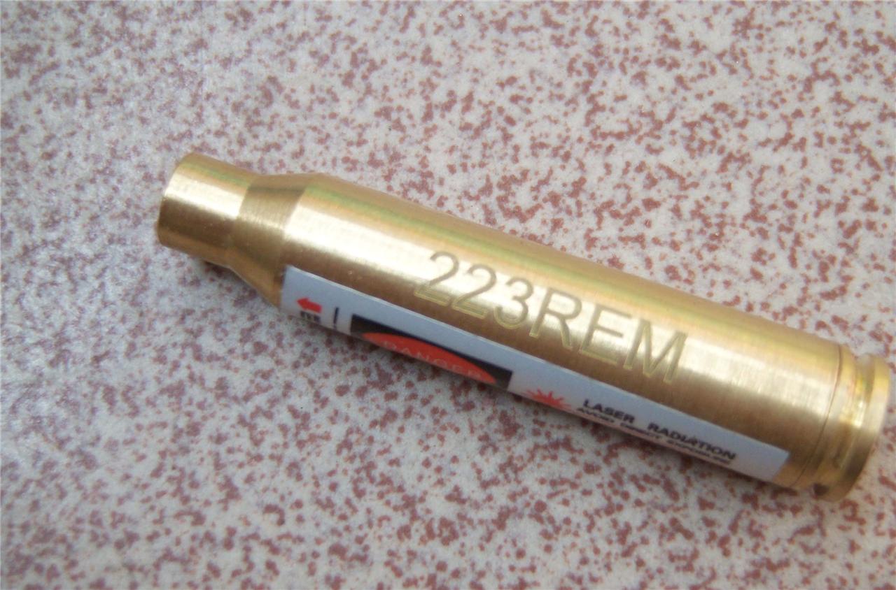 Sighter 223 REM Red dot Laser Bore Sight Cartridge Boresighter / 5.56 .223