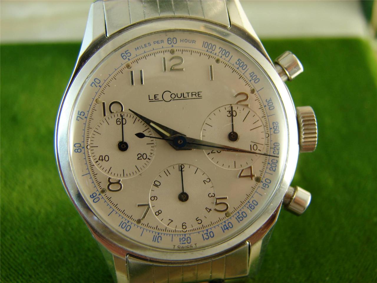 Two vintage LeCoultre chronos Rolex Forums Rolex Watch Forum