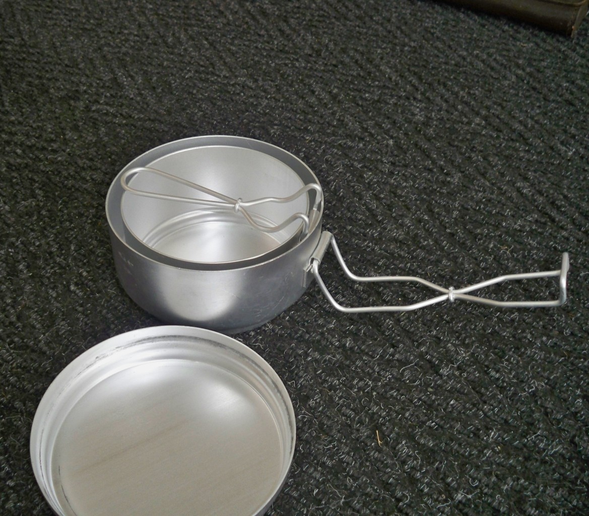 Gamelle Militaire Allemande En Aluminium - Résistante à 180°C - Pour Camping Et Randonnée