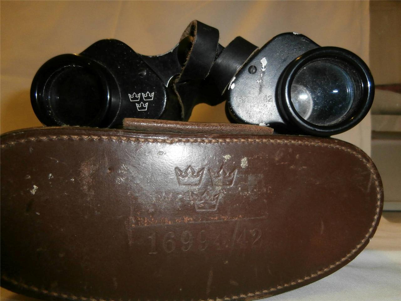 Rare German Army Binoculars 6 X 30 1942 Dated WW2 With Original Leather Case eBay
