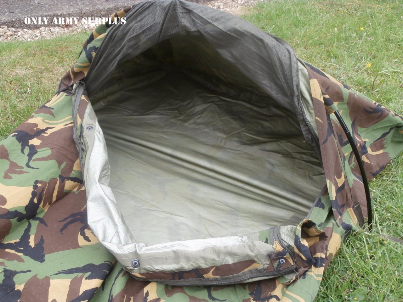 Dutch Army Hooped Bivvy Bag Goretex One Man Tent Camping Shelter RARE