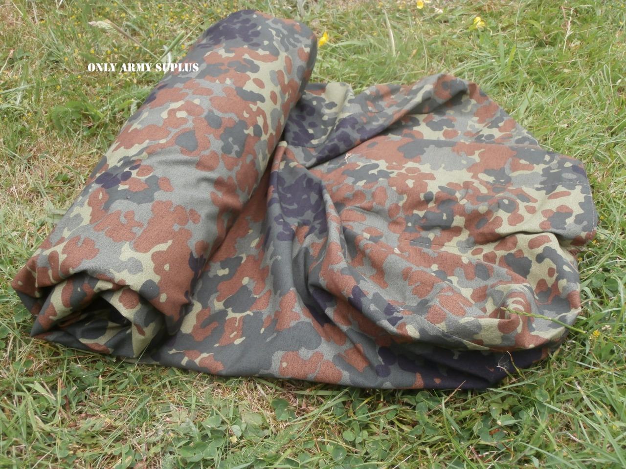RARE Genuine German Army Goretex Bivvy Bag Flecktarn Camo Bivi Sleeping Bag Bivy