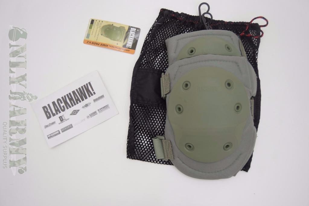 BLACKHAWK Knee Pads Foliage Green British Army Issue BRAND NEW Tactical