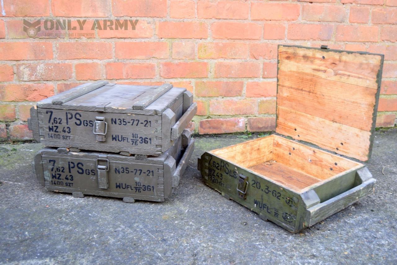 Soviet Army Issue RG42 F1 Wooden Storage Box Grenade Ammo Tool Wood