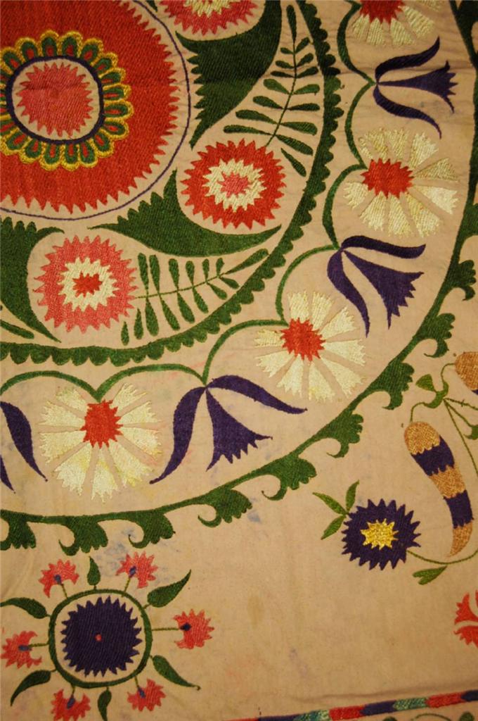 Uzbek Samarkand Region Silk Handmade Embroidery Suzani 24900 Via | uzbek samarkand region silk handmade embroidery suzani ebay Uzbek Samarkand Region Silk Handmade Embroidery Suzani 24900 Via | uzbek samarkand region silk handmade embroidery suzani ebay