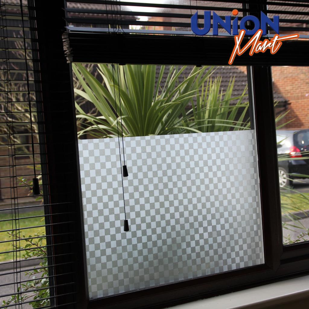 Frosted Window Film Privacy Door Glass Vinyl Tint Self Adhesive Home