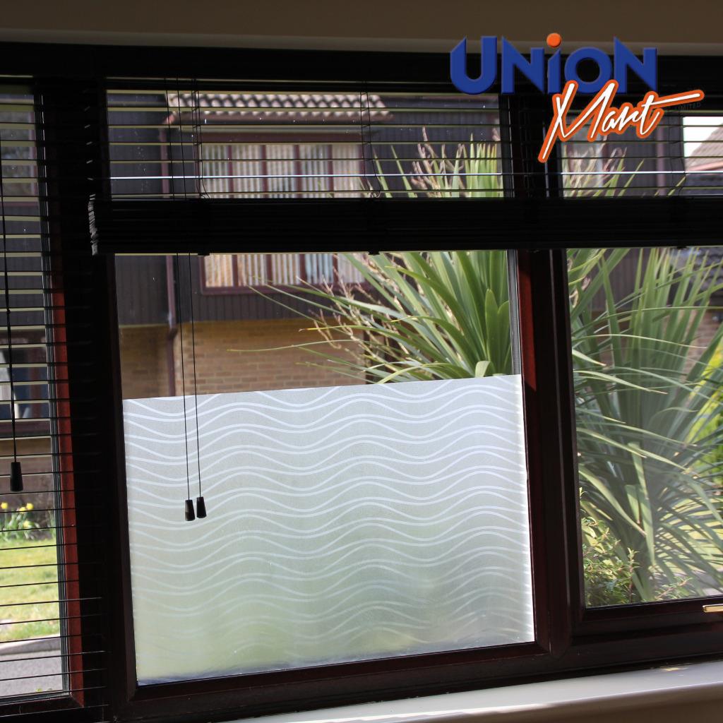 Frosted Window Film Privacy Door Glass Vinyl Tint Self Adhesive Home