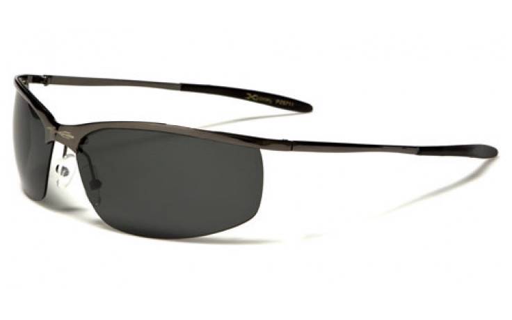 X-LOOP SEMI-RIMLESS METAL FRAME POLARIZED GLASSES PZ57 eBay