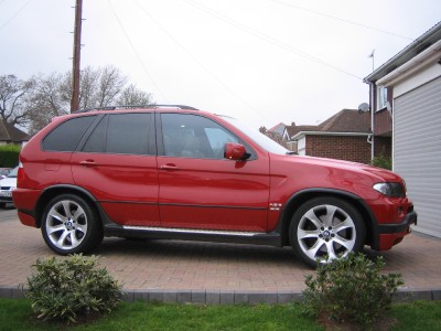 Bmw x5 4.8is lowered #6
