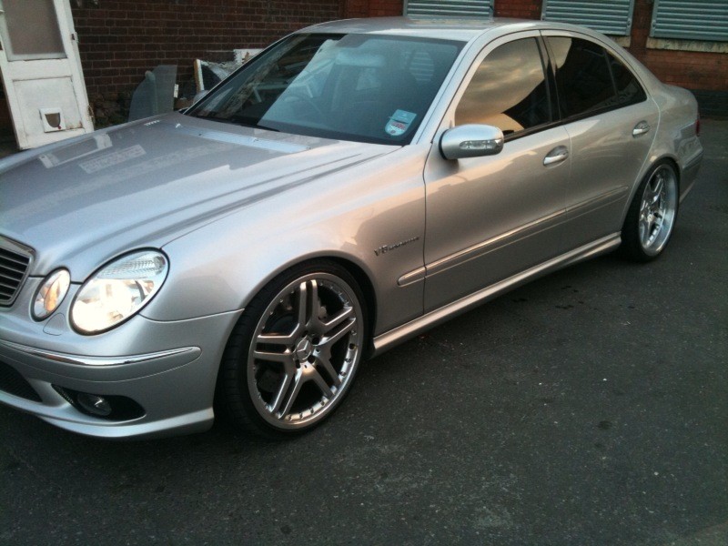 Mercedes e class suspension collapse #4