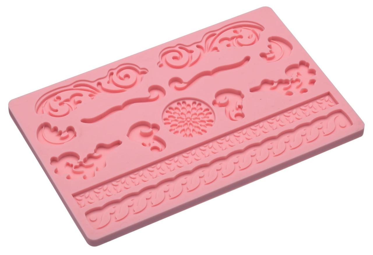 Silicon Shapes Fondant Moulds Easy Release Cake Icing ...