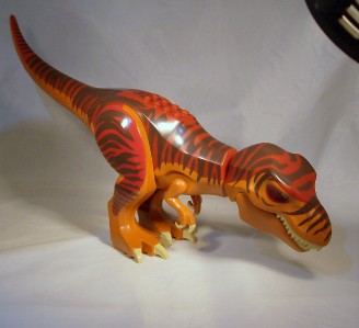orange tyrannosaurus rex