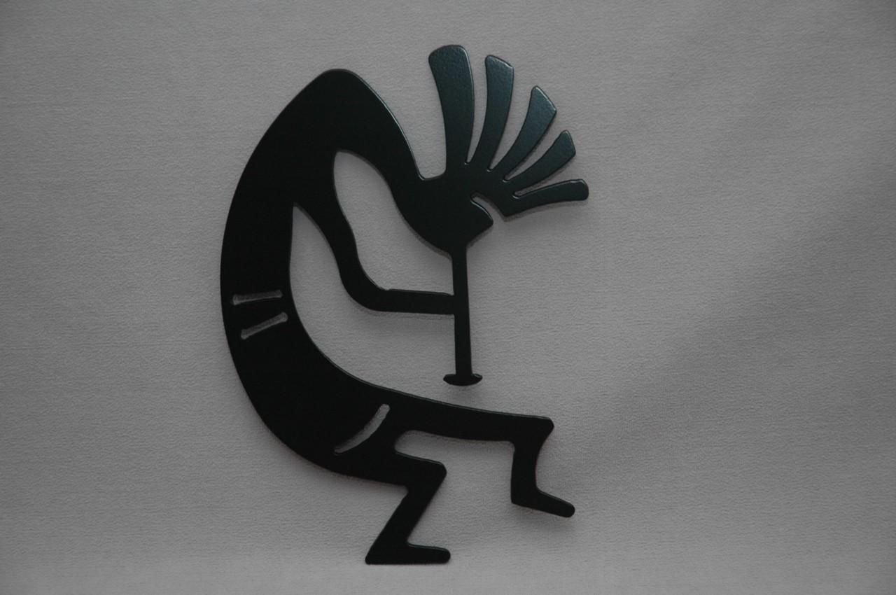 Kokopelli Southwestern Native American Home Decor Metal Wall Art