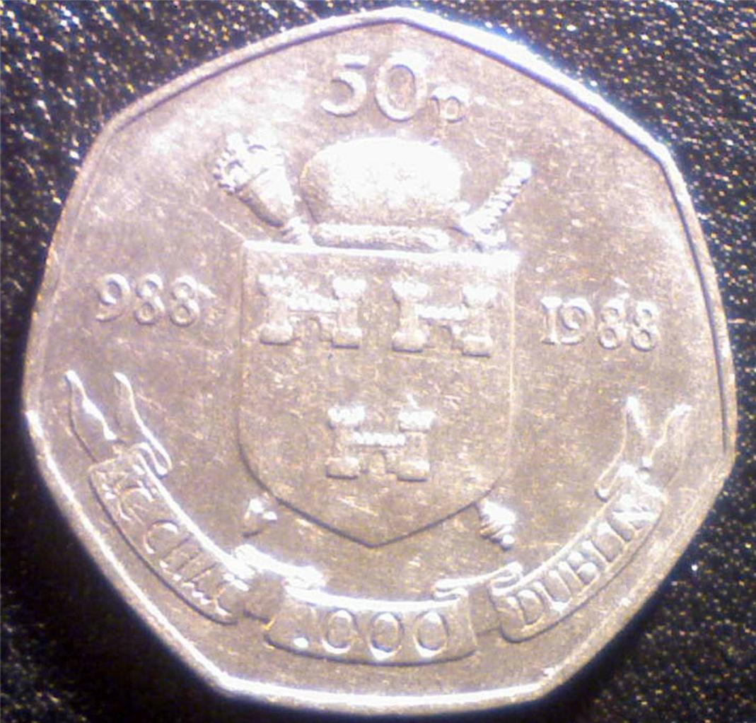 Millennium 1988 Ireland Fifty Pence 50p Woodcock LIMITED EDITION Irish millennium-1988-ireland-fifty-pence-50p-woodcock-limited-edition-irish