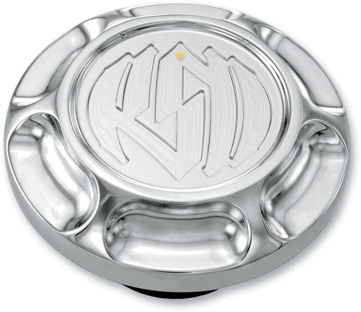 RSD Chrome Vintage LED Fuel Gauge Cap. Harley Davidson 9713 models eBay