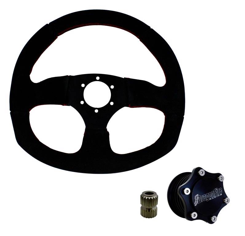 Dragonfire Suede D Quick Release Steering Kit for Can Am Maverick Commander - Picture 1 of 1