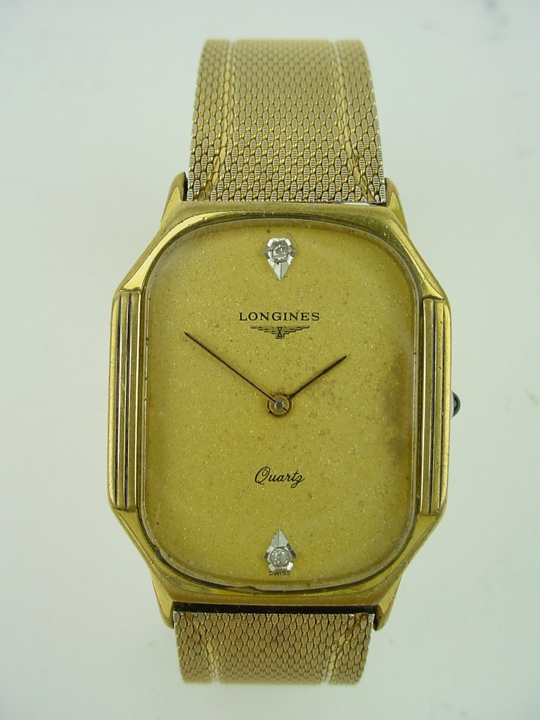 Longines Vintage 1970s Quartz Mens Wrist Watch Q105 eBay