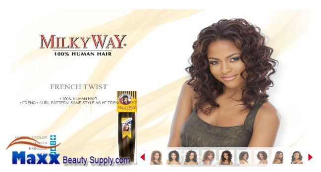 Milkyway Human Hair Weave French Twist 10 34 99