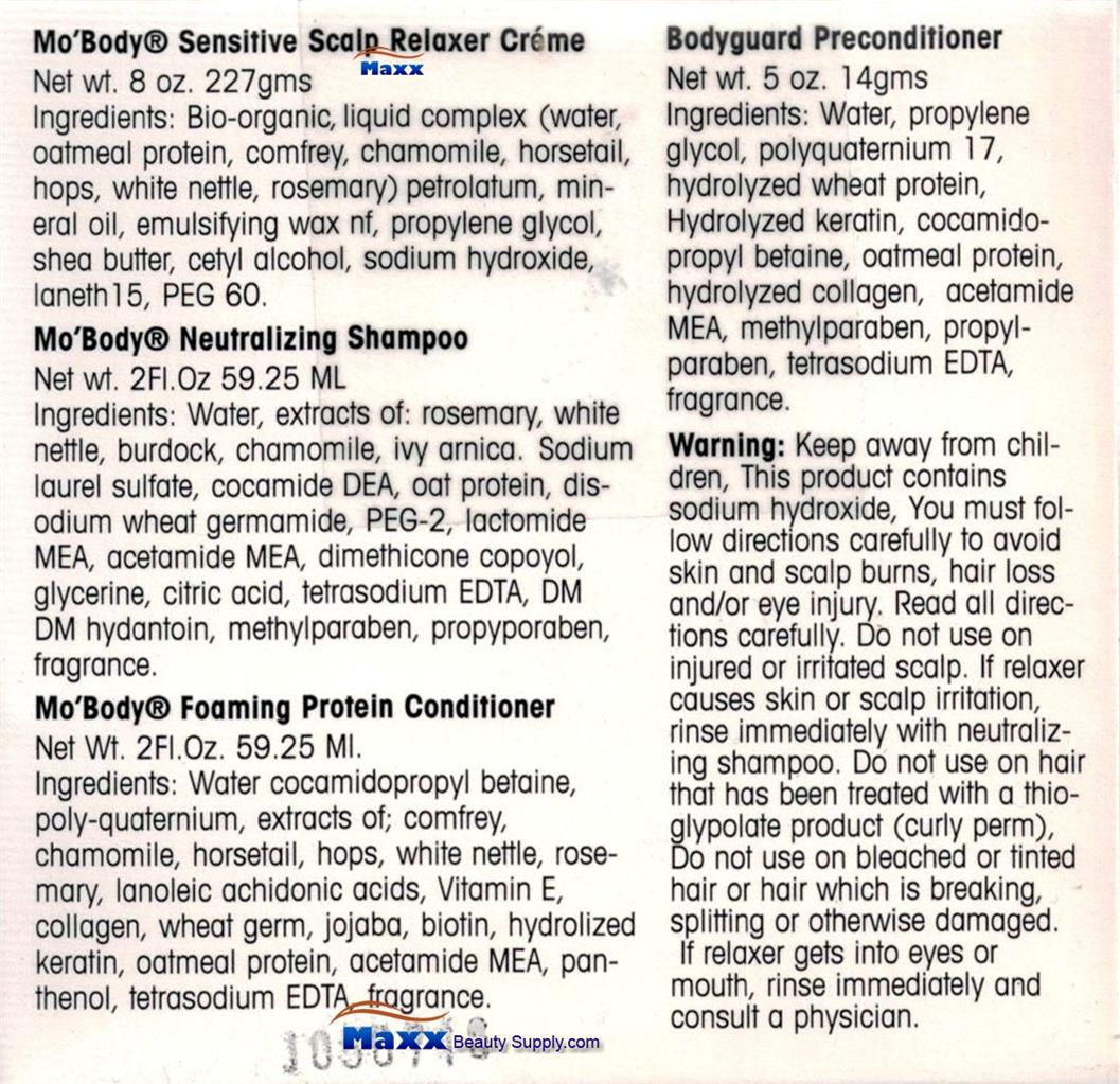 Vitale Mo Body Sensitive Scalp Relaxer No Mix No Dryness ...