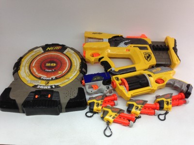 Nerf_Gun_Target http:.ebayitmNerf-N-Strike-7-Gun-Lot-Target ...