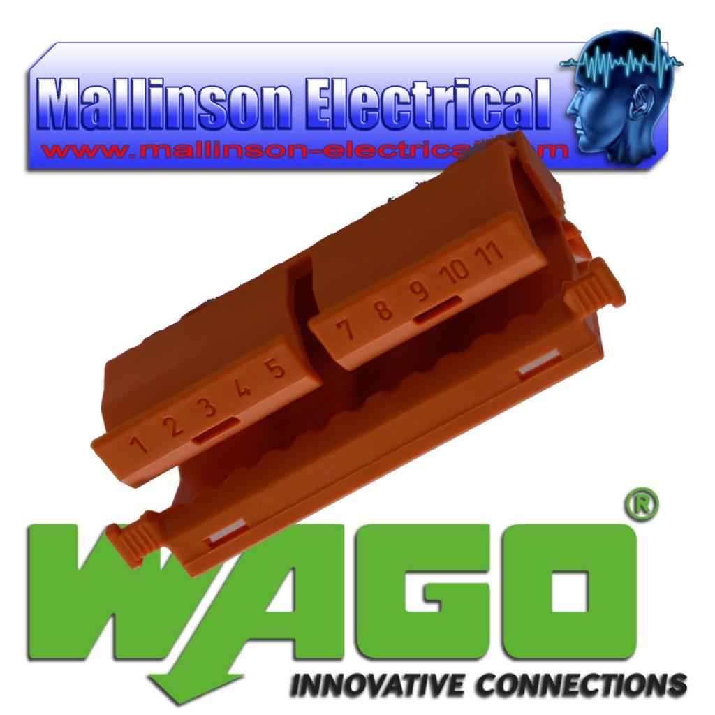 Wago 222 500 Spring Lever Push Fit Connector Holder eBay