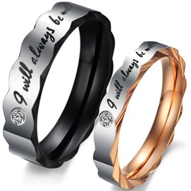 image is loading wedding rings bands titanium stainless steel man women - Wedding Rings For Her And Him image is loading wedding rings bands titanium stainless steel man women - Wedding Rings For Her And Him