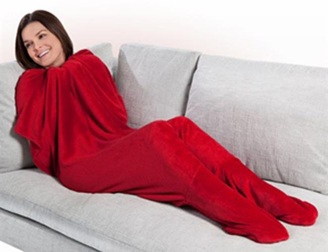 Cuddle Fleece Snuggie Blanket With Sleeves AS SEEN ON TV Choose from 4