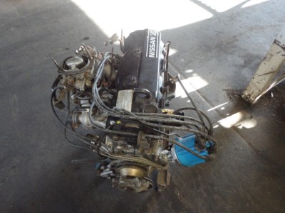 87 Nissan truck engine