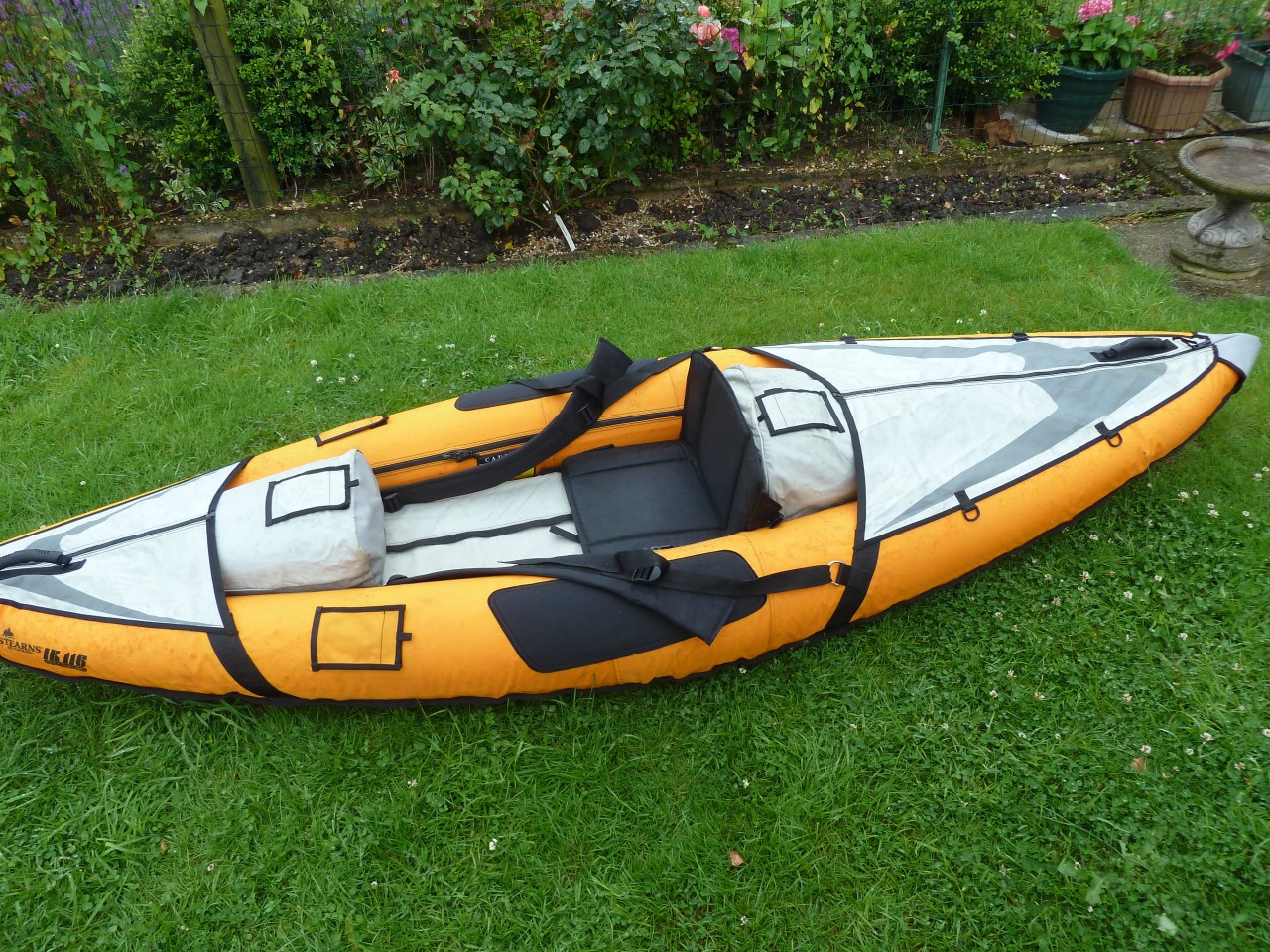 Stearns Outdoors IK 116 Self Bailing Inflatable Kayak