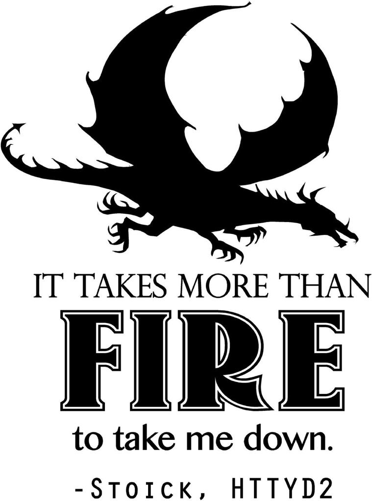 How to Train Your Dragon 2 Wall Decal Kid's Bedroom Decor 20"x32" DS33