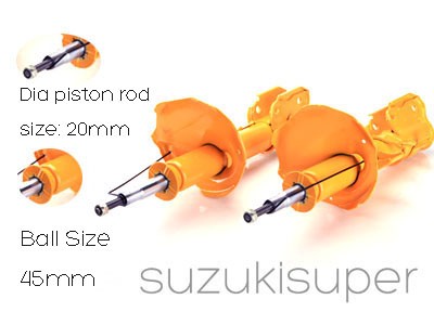 Nissan pathfinder r50 shock absorbers #6
