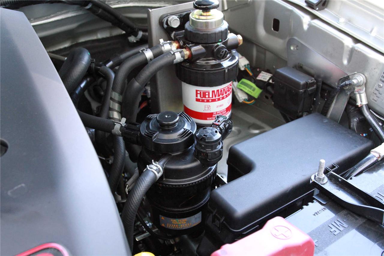Fuel manager diesel pre filter kit 4x4 Heavy Duty Filtration for Diesel