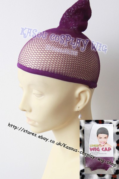 WIG STOCKING CAP/ HAIR NET / ONE SIZE FITS 11 COLOURS ...